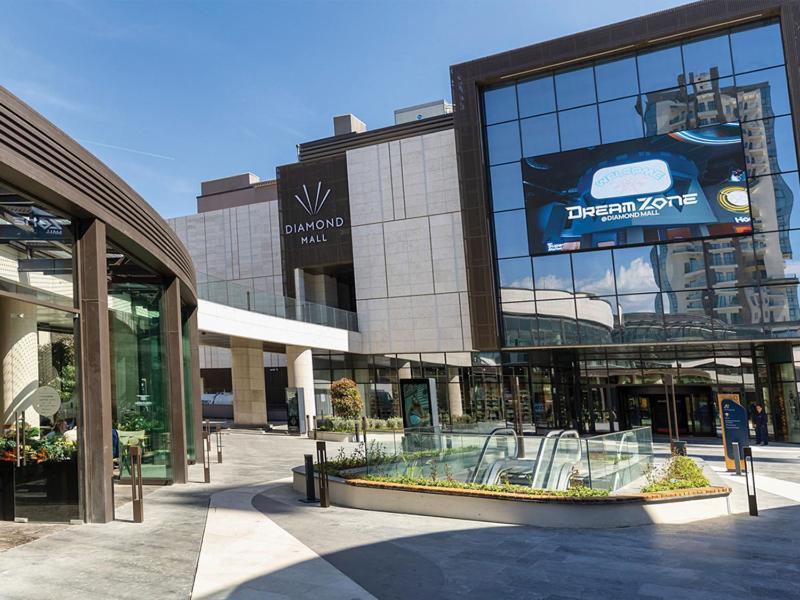 Diamond Residences 10Th Fl. Lux Apt. W/ City View Σκόπια Εξωτερικό φωτογραφία